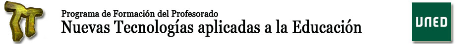 Programa de Formación del Profesorado - NUEVAS TECNOLOGÍAS APLICADAS A LA EDUCACIÓN